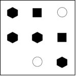 UCAT Abstract Reasoning Sample question 3