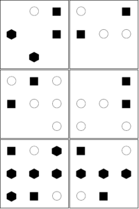 UCAT Abstract reasoning Sample set A