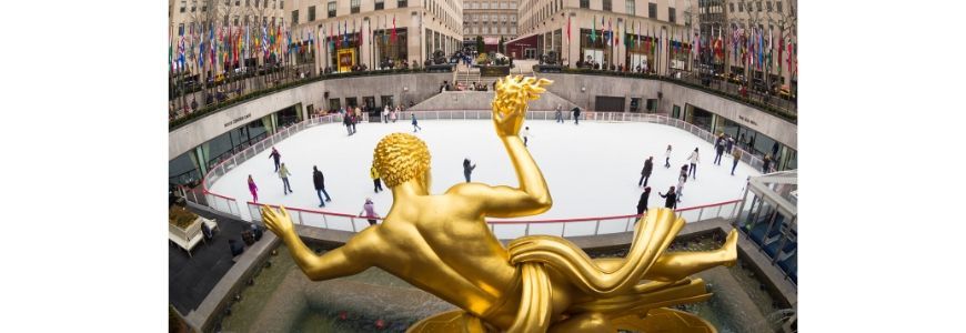 Image of statue of Prometheus