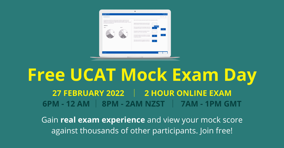 Free UCAT Mock exam Day Sit UCAT Before the UCAT